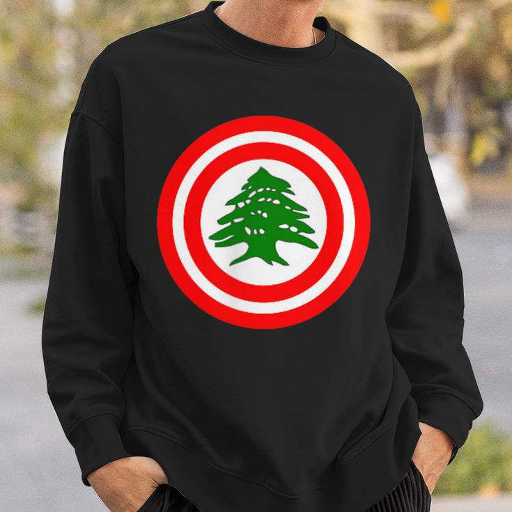 Lebanese Flag Lebanon Revolution Beirut Protest Demo Sweatshirt Geschenke für Ihn