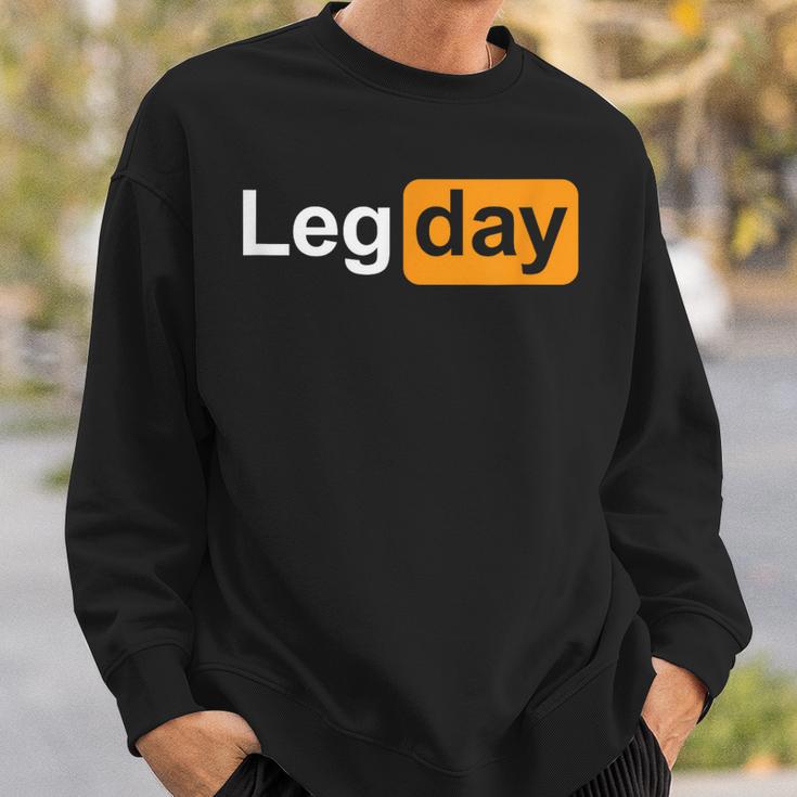 Leg Day Squats Sweatshirt Geschenke für Ihn