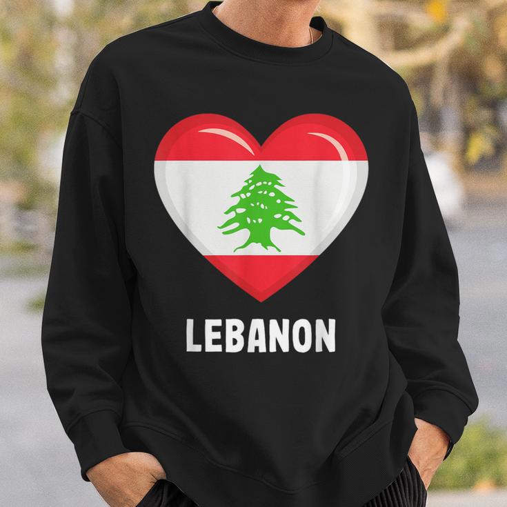 Libanon Flag Lebanese Sweatshirt Geschenke für Ihn