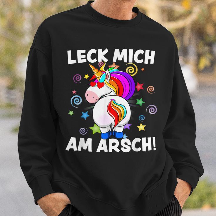 Lick Mich Am Arsch Sweatshirt Geschenke für Ihn