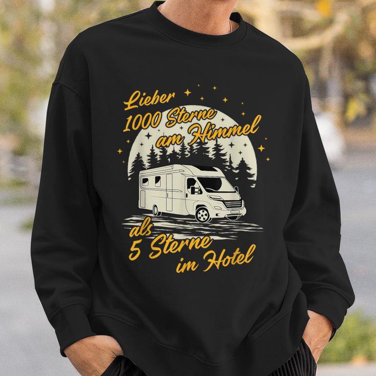 Lieber 1000 Sterne Am Himmel Caravan Camper Motorhome Sweatshirt Geschenke für Ihn