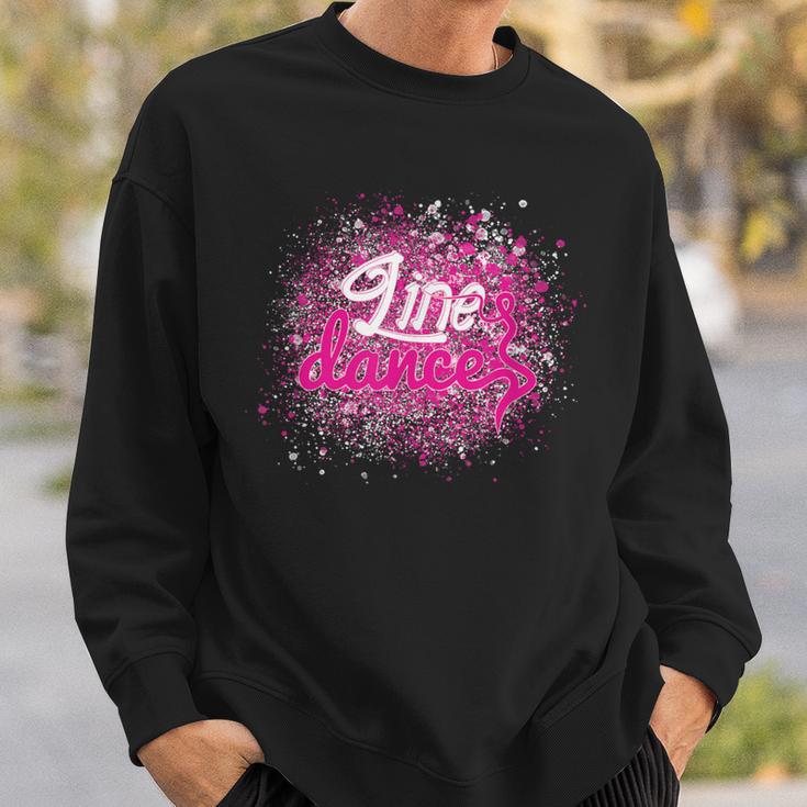 Line Dance For Line Dancer Sweatshirt Geschenke für Ihn