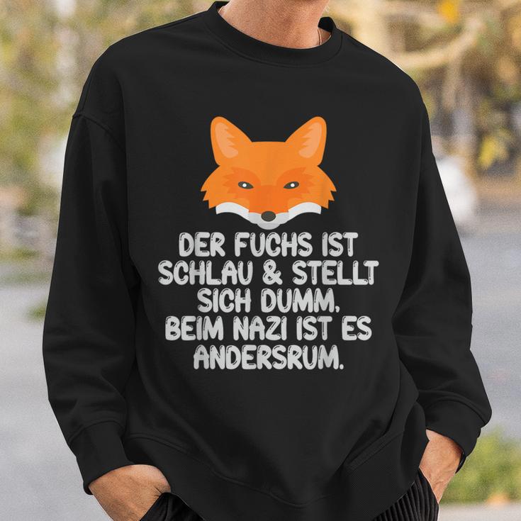 Lustiger Spruch Gegen Nazis Rassismus Faschismus Sweatshirt Geschenke für Ihn