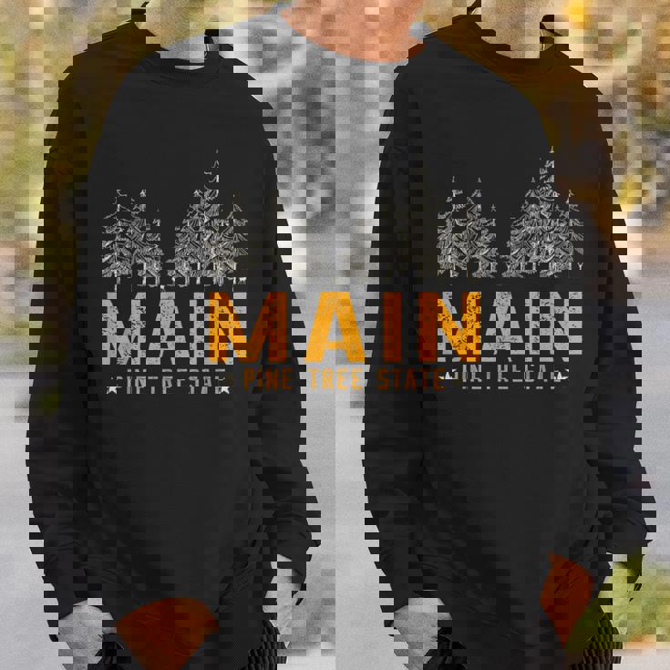 Main Pine Tree State -Isita Diiaggio Main Felpa Regalos para él