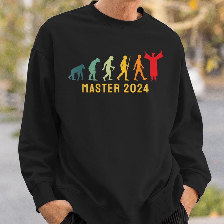 Master Geschafft 2024 Sweatshirt Geschenke für Ihn