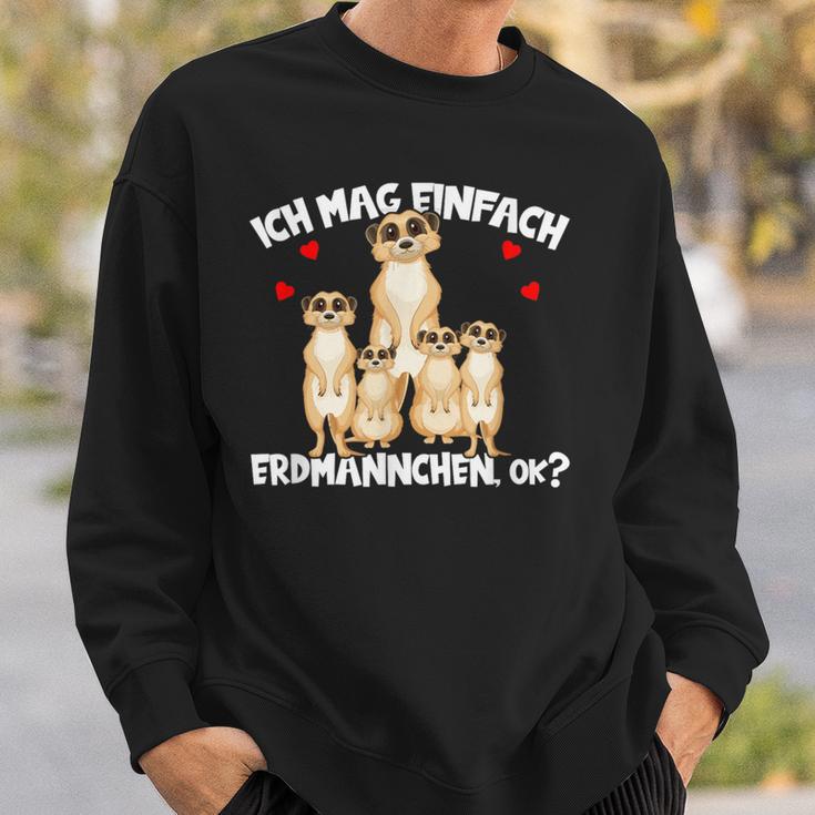 Meerkat Ich Mag Halt Einfach Meerkat Ok S Sweatshirt Geschenke für Ihn