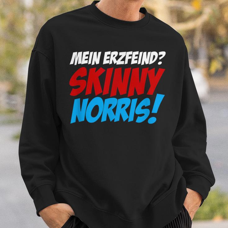 Mein Erzfeind Skinny Norris Sweatshirt Geschenke für Ihn