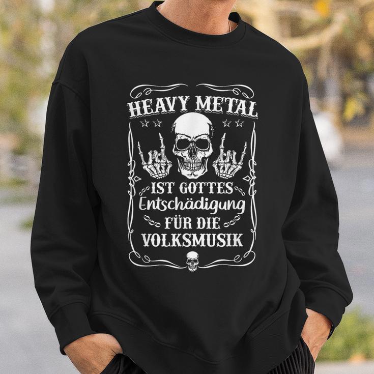 Metal Metalfan Rocker Biker Folk Music Heavy Metal Sweatshirt Geschenke für Ihn