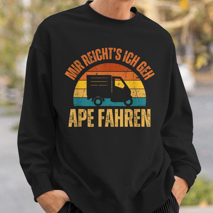 Mir Reicht's Ich Geh Ape Fahren Cult Tricycleespacar 50 Sweatshirt Geschenke für Ihn