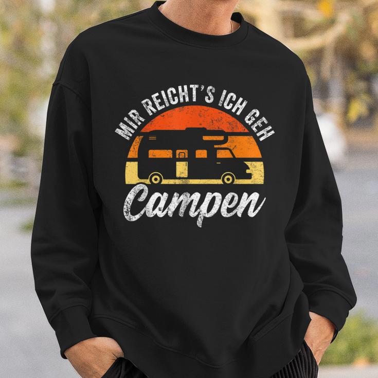 Mir Reichts Ich Geh Campen Camper Camping Sweatshirt Geschenke für Ihn