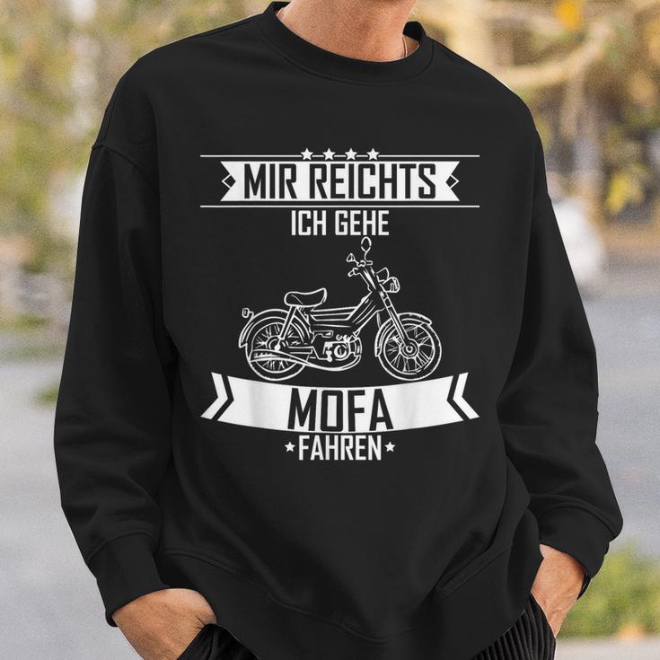 Mir Reichts Ich Gehe Mofa Driving Sweatshirt Geschenke für Ihn