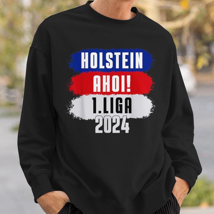 Moin 1Liga 2024 Holstein Ahoi Aufstieg Kiel Fan Sweatshirt Geschenke für Ihn