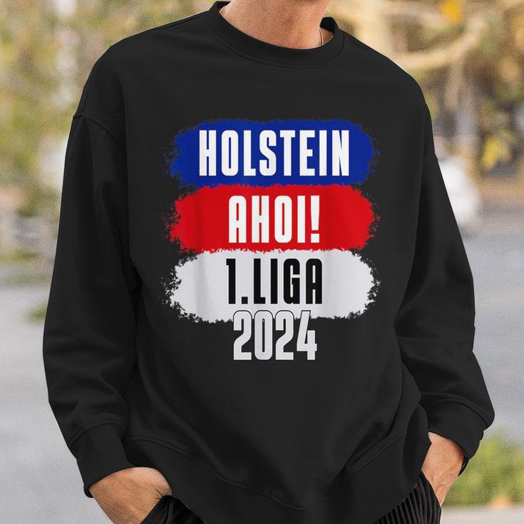 Moin 1Liga 2024 Holstein Ahoi Aufstieg Kiel Fan Sweatshirt Geschenke für Ihn