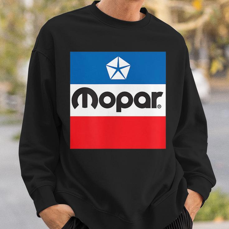 Mopar Retro Flag Logo Sweatshirt Geschenke für Ihn