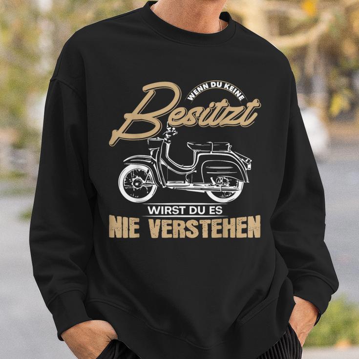 Moped Simson Schwalbe Wenn Du Keine Hen If Sweatshirt Geschenke für Ihn