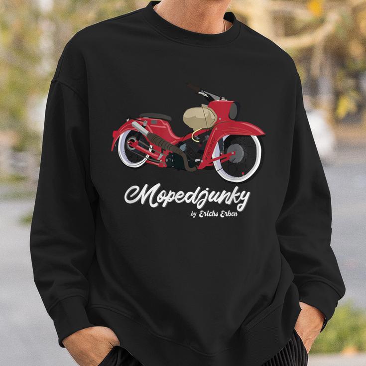 Mopedjunky Simson Star Sweatshirt Geschenke für Ihn