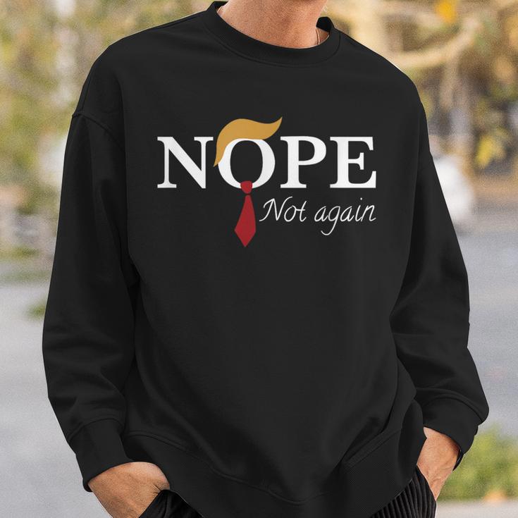 Nope Not Again Nein Nicht Schon Wieder Amerika Sweatshirt Geschenke für Ihn