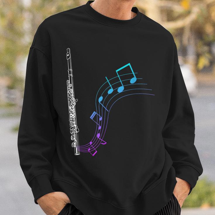 Notes Flute Sweatshirt Geschenke für Ihn