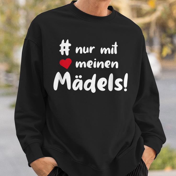 Nur Mit Meine Mädels Stammtischerein Clique Group Sweatshirt Geschenke für Ihn