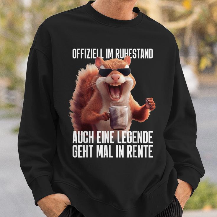 Offiziell Im Retirestand Auch Eine Legende Geht Mal In Retire Sweatshirt Geschenke für Ihn