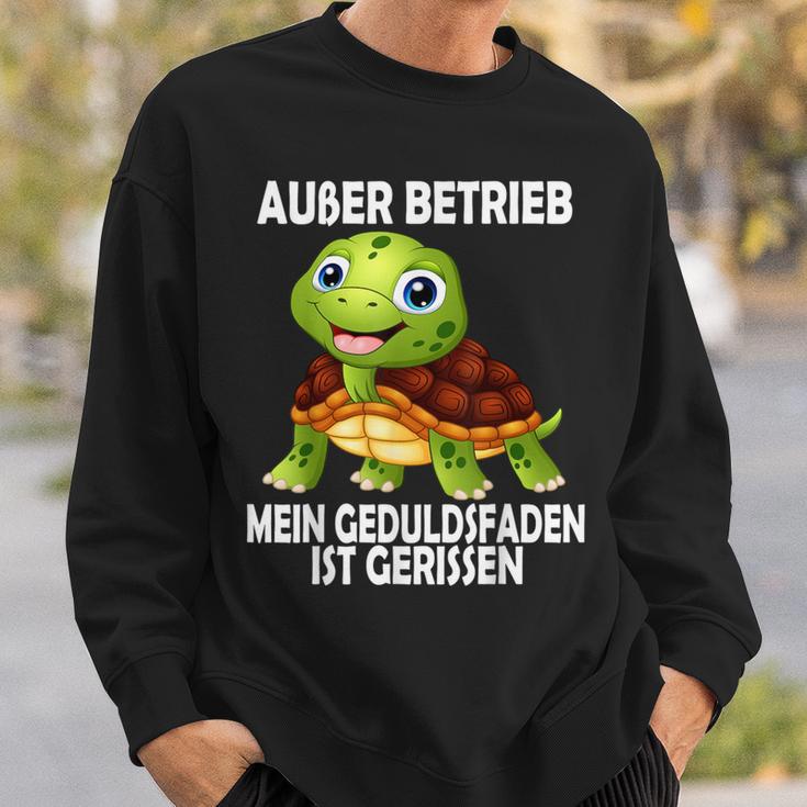 Ohne Betrieb Schildkrötle Sweatshirt Geschenke für Ihn