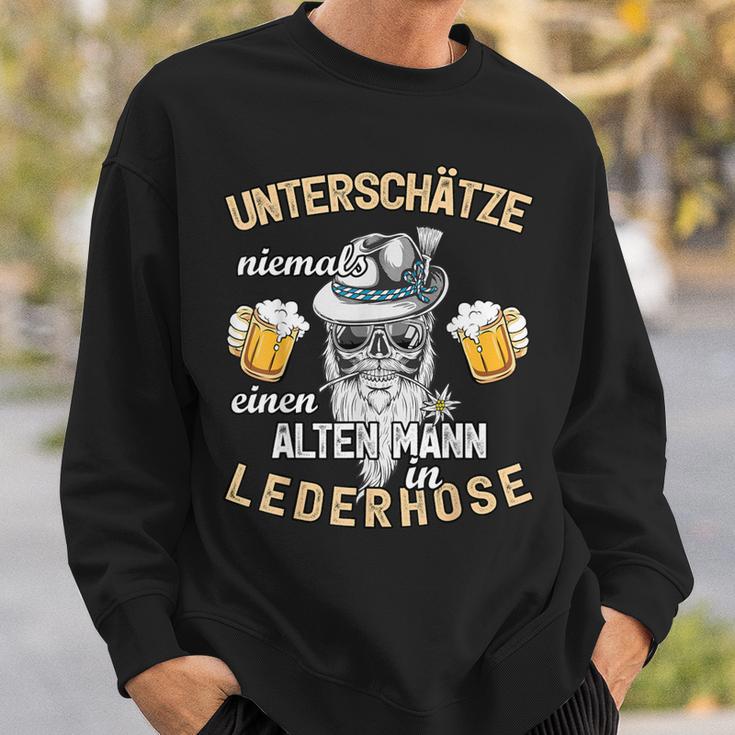 Oktoberfest Lederhosen Bavarian Costume Sweatshirt Geschenke für Ihn