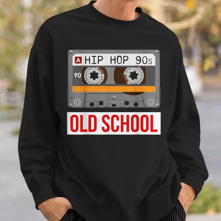 Old School Hip Hop Cassette Rap Music Lovers Sweatshirt Geschenke für Ihn