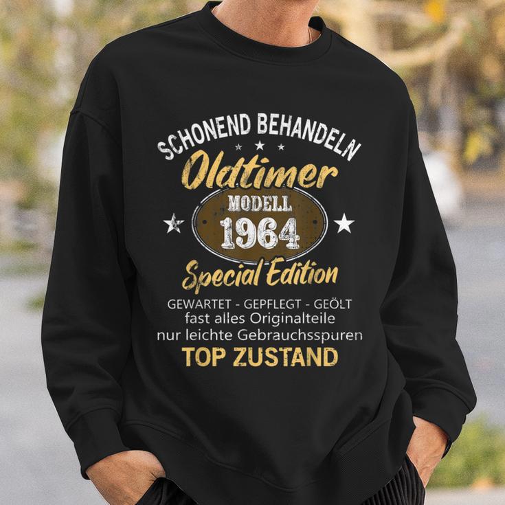 Oldtimer Baujahr 1964 Geborenintage 1964 Birthday Sweatshirt Geschenke für Ihn