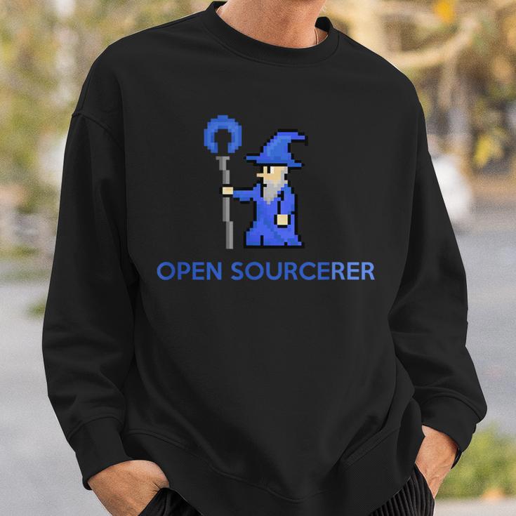 Open Sourcerer Programmer Sweatshirt Geschenke für Ihn