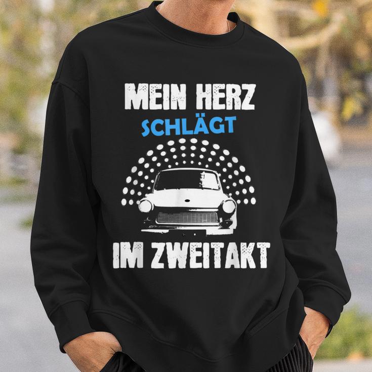 Ostdeutschland Ossi Zwei Takter Trabbi Idea Sweatshirt Geschenke für Ihn