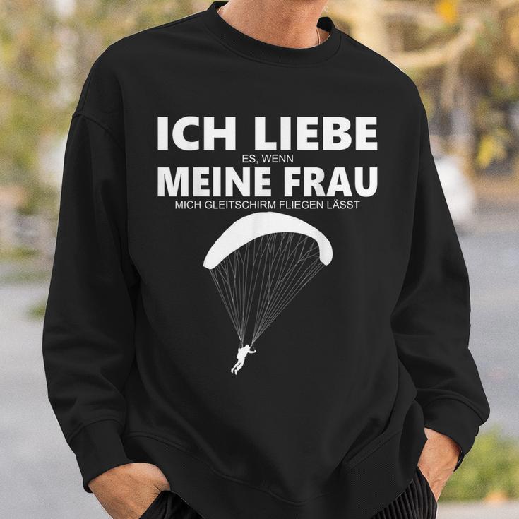 Paragliding Paragleiten Gliding Sail Sweatshirt Geschenke für Ihn