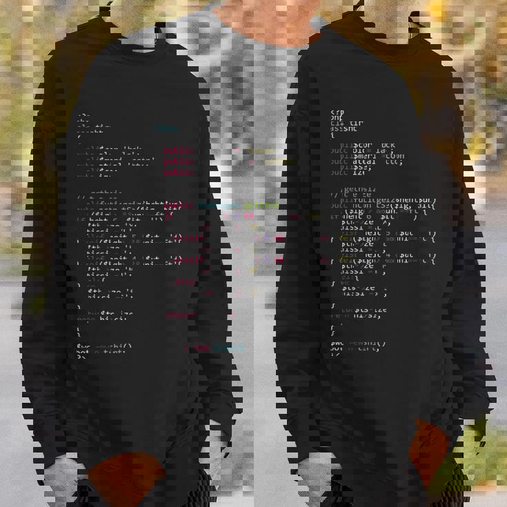 Php Code Programmers Nera Felpa Regalos para él
