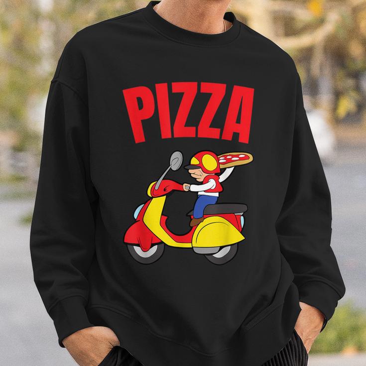 Pizza Driver Pizza Service Supplier Pizza Service Sweatshirt Geschenke für Ihn