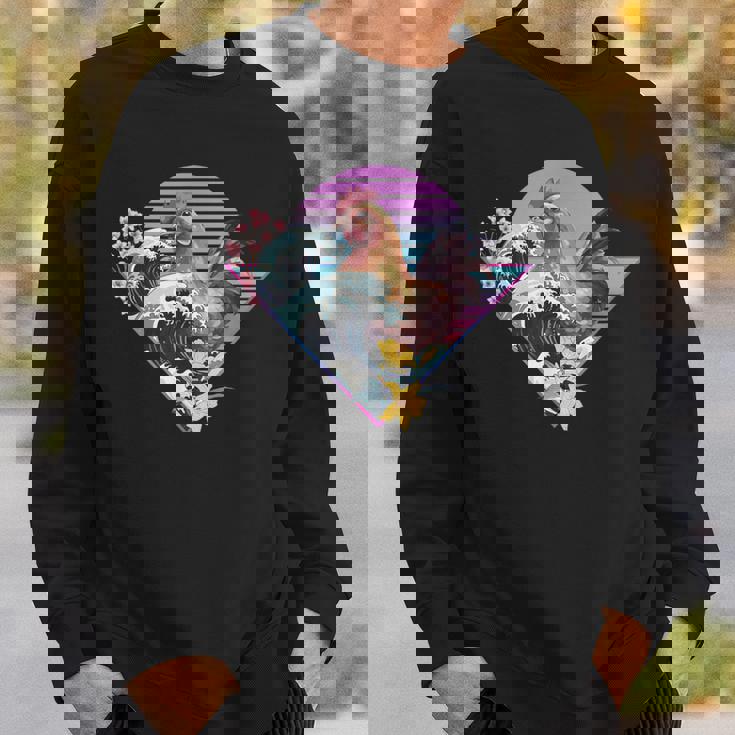 Pollo Japonés Gran Ola Kanagawa Japón Arteintage Camisa de entrenamiento Regalos para él