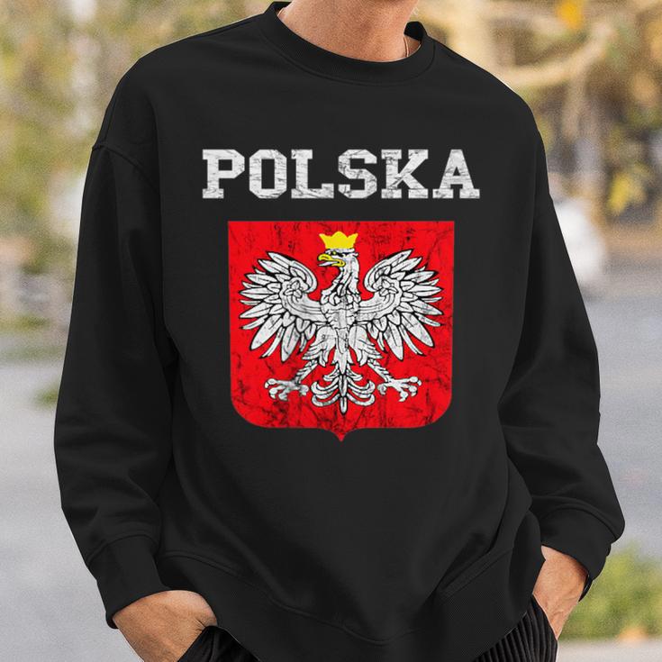 Polska Polish Flag Polish Pride Polska Polish Eagle S Sweatshirt Geschenke für Ihn