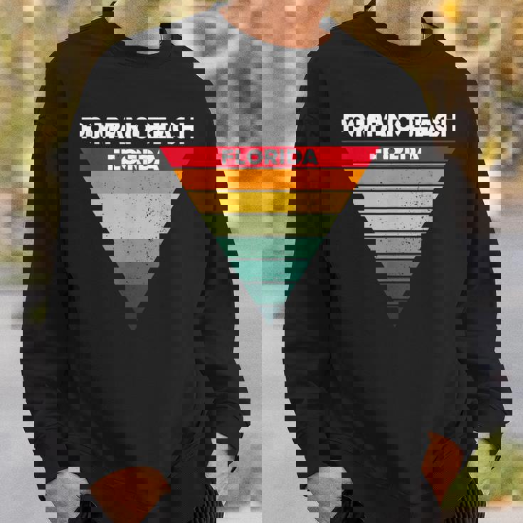 Pompano Beach Floridaille Natale De L'océan Atlantique État D'origine Sweater e Cadeaux pour lui