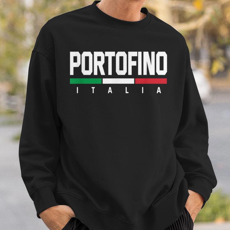 Portofino Italy Italian Souvenir Italia Sweatshirt Geschenke für Ihn