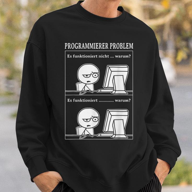 Programmer Problem Es Works Computer Nerd Sweatshirt Geschenke für Ihn