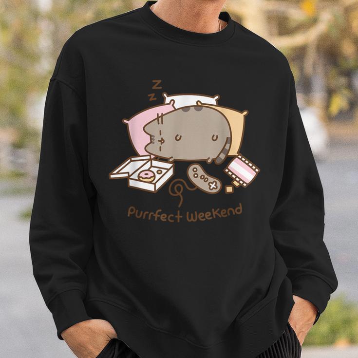 Pusheen Purrfect Weekend Sweatshirt Geschenke für Ihn