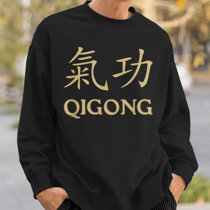 Qi Gong Kleidung Für Yogaübungen Mit Chigong Und Tai Chi Sweatshirt Geschenke für Ihn