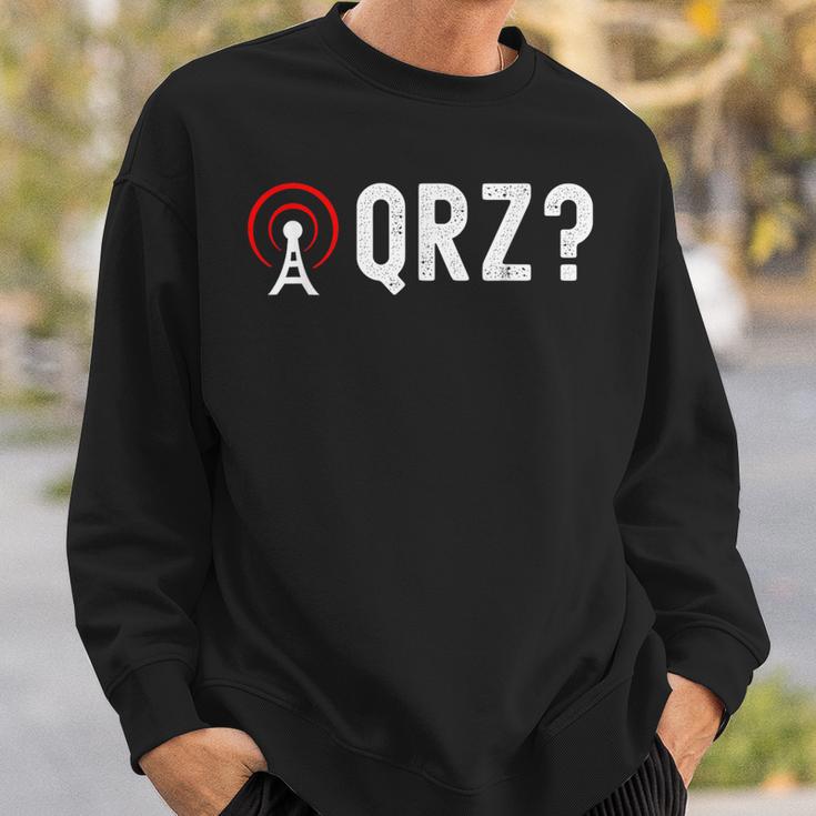 Qrz Amateur Radio Sweatshirt Geschenke für Ihn