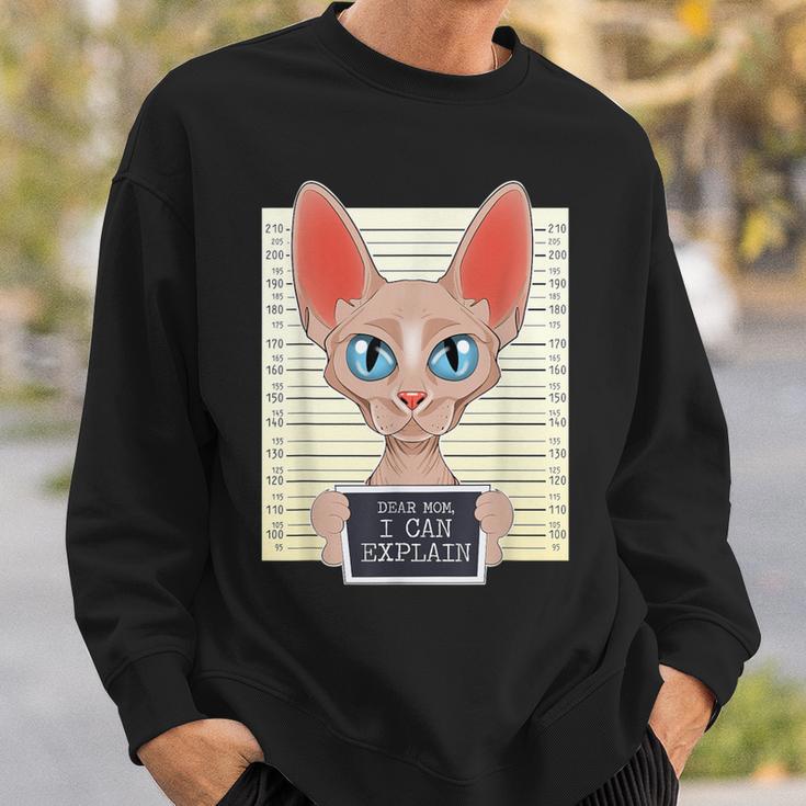 Querida Mama Puedo Explicar Que Soy Un Gato Sphynx Camisa de entrenamiento Regaloses