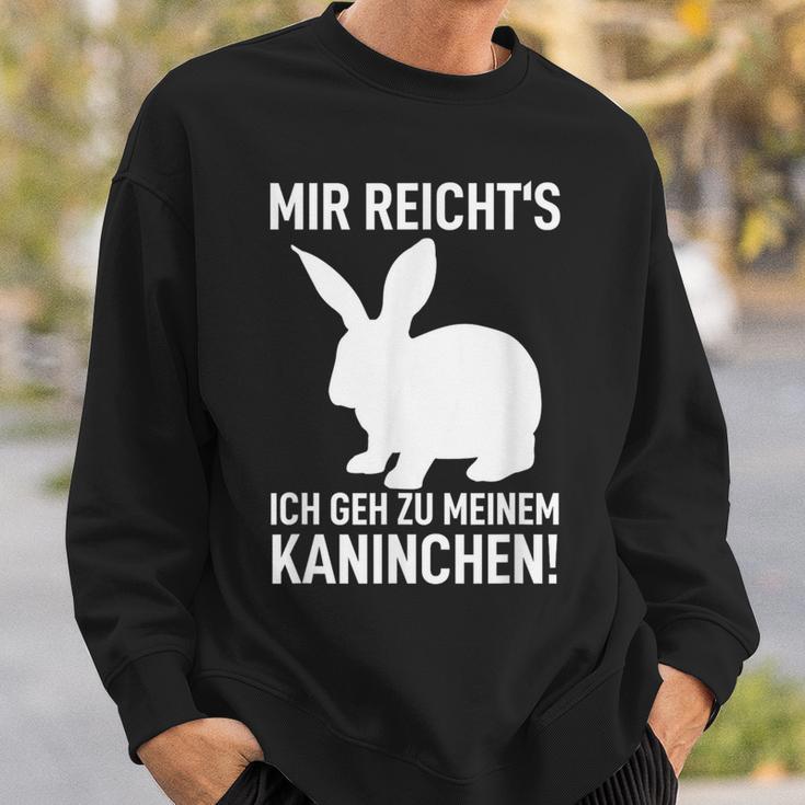 Rabbit Mir Reicht's Ich Geh Zu Meinem Rabbit Sweatshirt Geschenke für Ihn