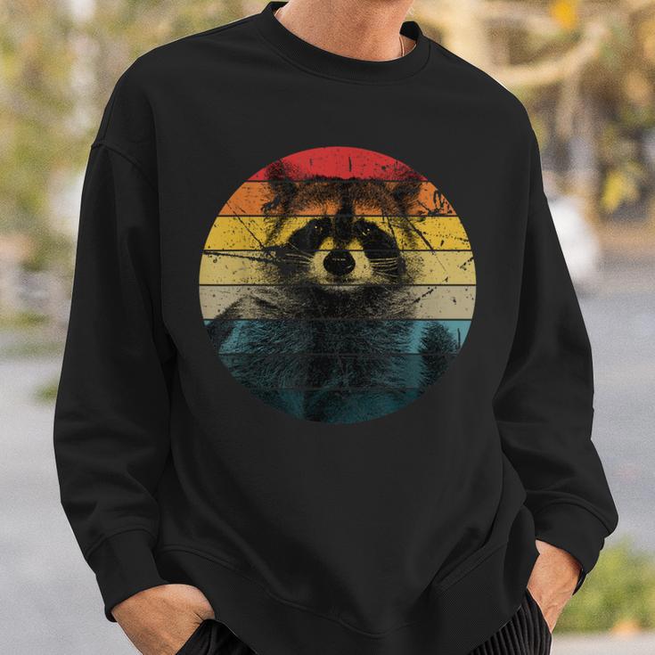 Raccoon For Mapache Marten Raccoon Sweatshirt Geschenke für Ihn