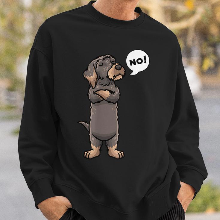 Rauhaardackel Dachshund Dog Sweatshirt Geschenke für Ihn