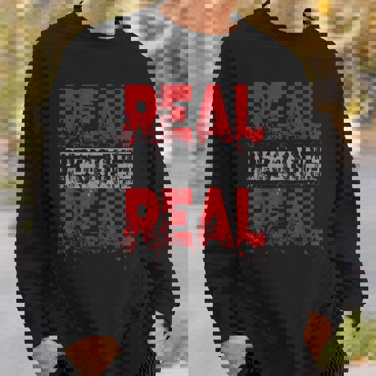 Real Recognize Real Urban Hip Hop Rap Cool Felpa Regalos para él
