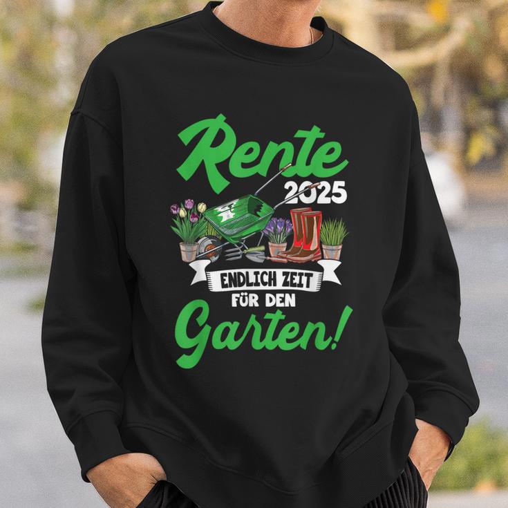 Rente 2025 Endlich Zeit Für Den Garten Rentner Sweatshirt Geschenke für Ihn