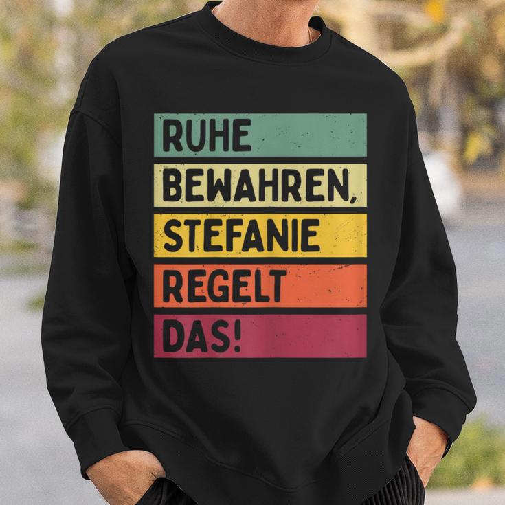 In Retro Colours Stefanie Regelt Sweatshirt Geschenke für Ihn