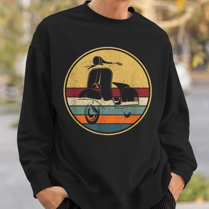 Retro Scooter Moped Intage Moped Sweatshirt Geschenke für Ihn