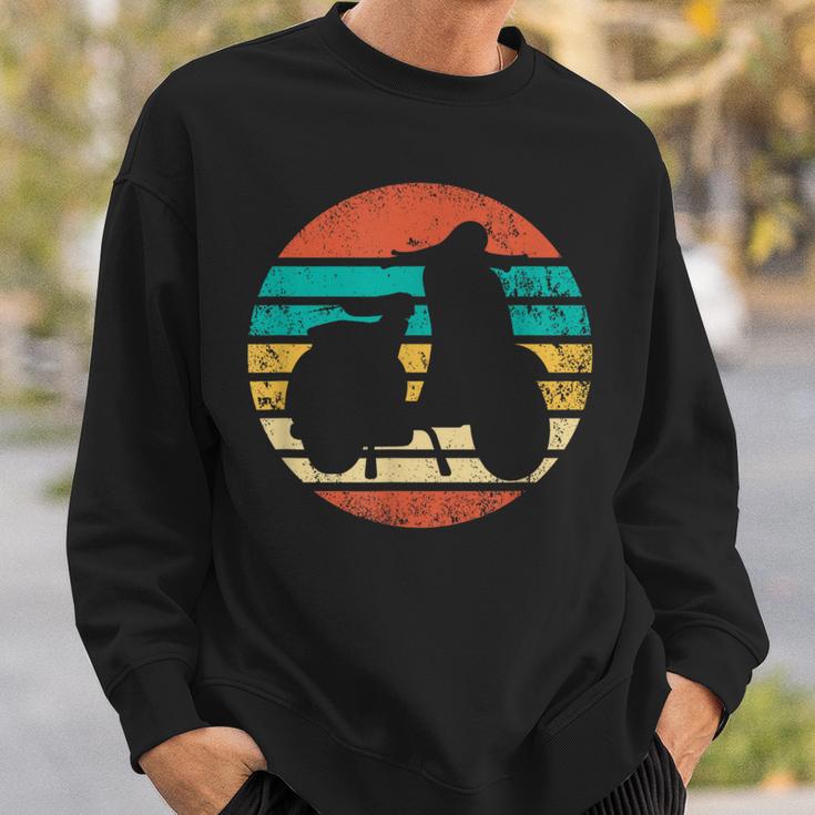 Retro Scooter Moped Scooterintage Moped Sweatshirt Geschenke für Ihn